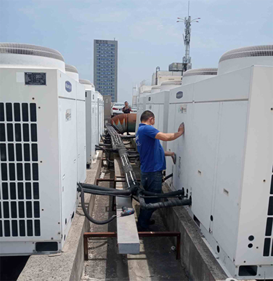 册亨中央空调制热和不制冷系统维修方法